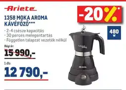 Metro Ariete 1358 Moka Aroma Kávéfőző ajánlat