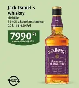 EcoFamily JACK DANIEL'S Whiskey ajánlat