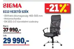 Metro SIGMA EC13 VEZETŐI SZÉK ajánlat