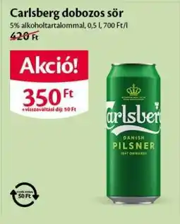 EcoFamily Carlsberg Dobozos Sör ajánlat