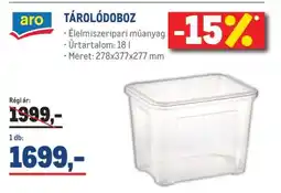 Metro aro TÁROLÓDOBOZ ajánlat