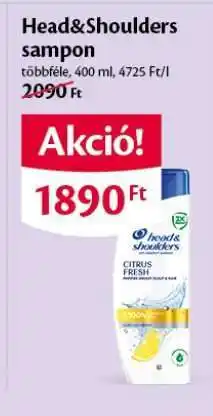 EcoFamily HEAD & SHOULDERS Sampon ajánlat