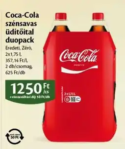 EcoFamily Coca-Cola szénsavas üdítőital duopack ajánlat