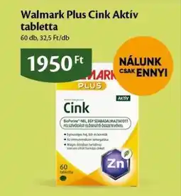 EcoFamily Walmark Plus Cink Aktív tabletta ajánlat
