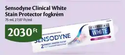 EcoFamily SENSODYNE Clinical White Stain Protector fogkrém ajánlat