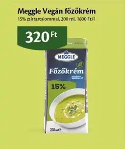 EcoFamily Meggle vegán főzőkrém ajánlat
