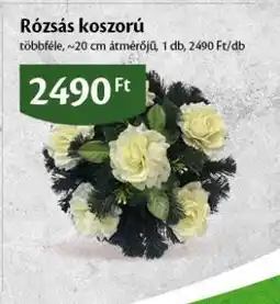 EcoFamily Rózsás koszorú ajánlat