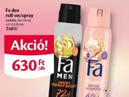 EcoFamily Fa deo roll-on/spray ajánlat