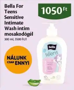 EcoFamily Bella For Teens Sensitive Intimate Wash intim mosakodógél ajánlat