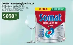 EcoFamily Somat Mosogatógép Tabletta ajánlat