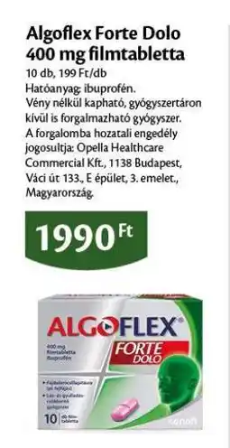 EcoFamily Algoflex Forte Dolo 400 mg filmtabletta ajánlat