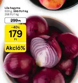 Tesco Lila hagyma ajánlat