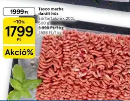 Tesco Tesco marha darált hús ajánlat