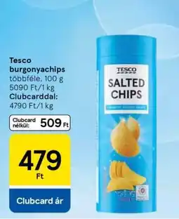 Tesco Tesco burgonyachips ajánlat