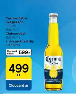 Tesco Corona Extra üveges sör ajánlat