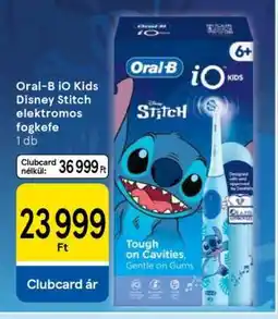 Tesco Oral-B iO Kids Disney Stitch elektromos fogkefe ajánlat