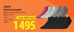 Lidl CRIVIT ajánlat