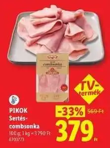 Lidl PIKOK Sertés combsonka ajánlat