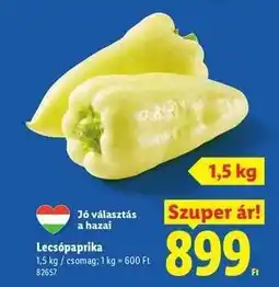 Lidl Lecsópaprika ajánlat