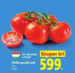 Lidl Fürtös paradicsom ajánlat