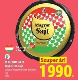 Lidl Magyar sajt ajánlat