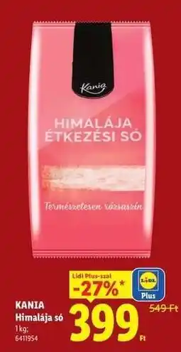 Lidl KANIA Himalája só ajánlat