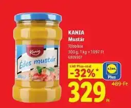 Lidl KANIA Mustár ajánlat