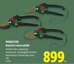 Lidl PARKSIDE Komfort metszőolló ajánlat