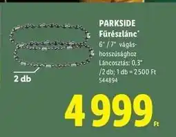 Lidl Parkside Fűrészlánc ajánlat