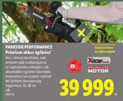 Lidl PARKSIDE PERFORMANCE ajánlat