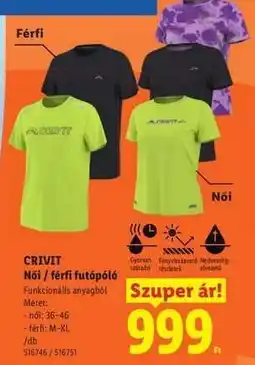 Lidl CRIVIT ajánlat