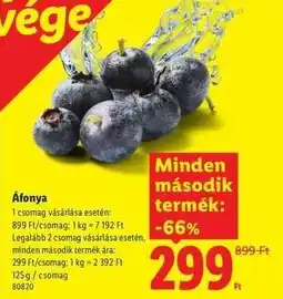 Lidl Áfonya ajánlat