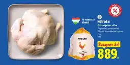 Lidl HÚSFARM Friss, egész csirke ajánlat