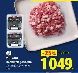 Lidl DULANO ajánlat