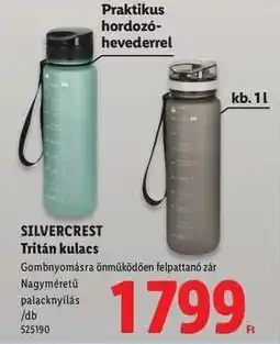 Lidl Silvercrest Tritán kulacs ajánlat