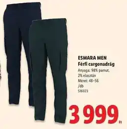 Lidl ESMARA MEN ajánlat