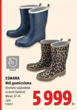 Lidl ESMARA ajánlat