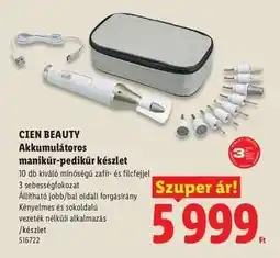 Lidl CIEN BEAUTY ajánlat