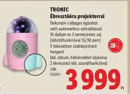 Lidl TRONIC Ébresztőóra projektorral ajánlat