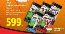 Lidl PICK Pickstick snackkolbász ajánlat