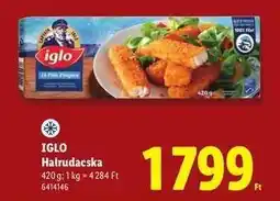 Lidl Iglo halrudacska ajánlat