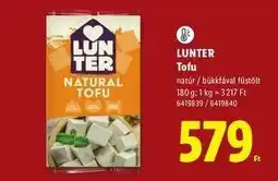 Lidl Lunter Tofu ajánlat