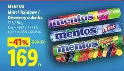Lidl MENTOS ajánlat