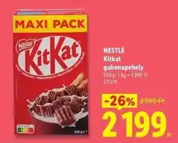 Lidl NESTLÉ KitKat Gabonapehely ajánlat