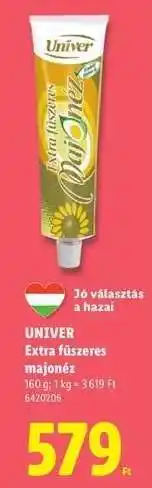 Lidl UNIVER ajánlat