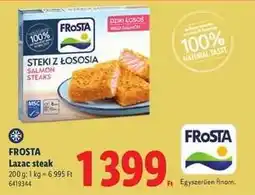 Lidl FROSTA Lazac steak ajánlat