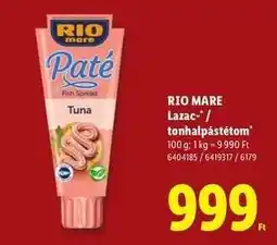 Lidl Rio Mare ajánlat