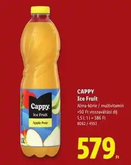 Lidl CAPPY Ice Fruit ajánlat
