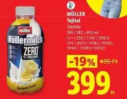 Lidl MÜLLER Tejital ajánlat
