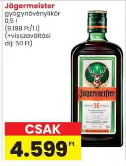 Spar Jägermeister ajánlat